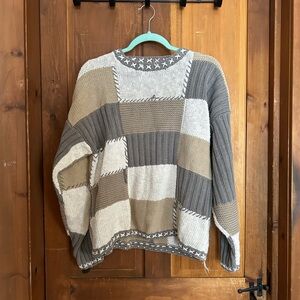 Chunky knit sweater